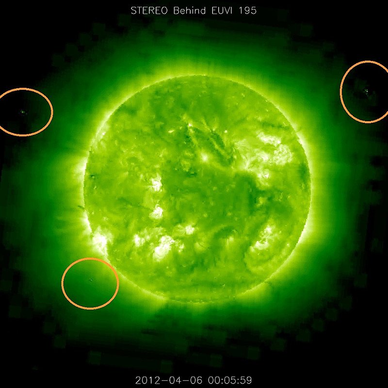 4-6-12    00.05 ZULU    LOW DEFINITION IMAGE OF SUN AND UFO BY NASA--KEN PFEIFER.jpg :: 6