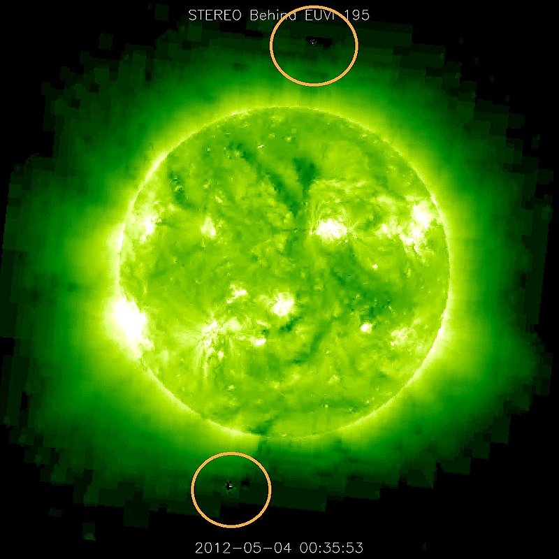 5-4-12    00.35 ZULU   LOW DEFINITION IMAGE OF SUN AND UFO--KEN PFEIFER.jpg :: 6