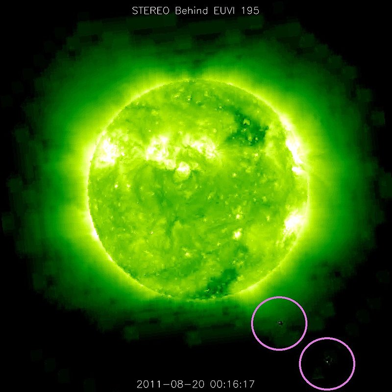 8-20-11    00.16 ZULU    LOW DEFINITION IMAGE OF SUN AND UFO BY NASA--KEN PFEIFER.jpg :: ZZ
