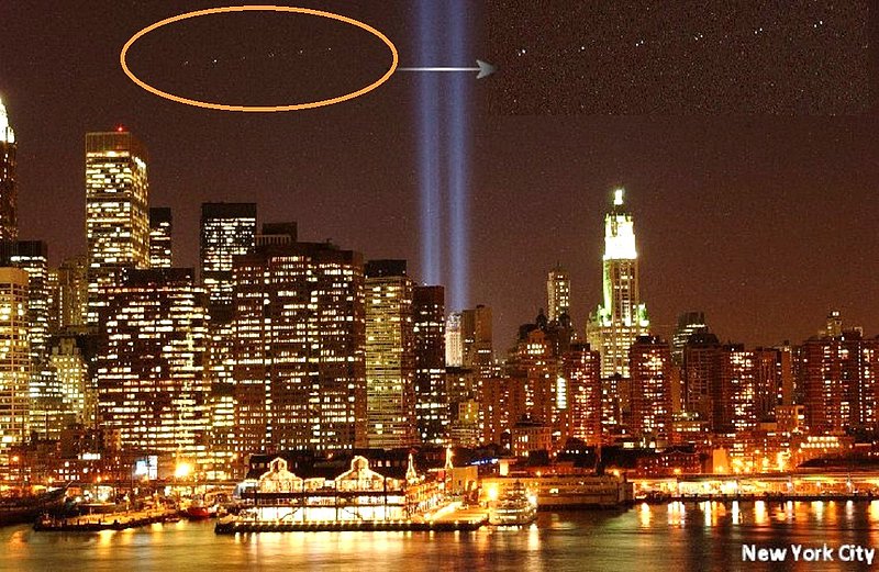 9-11 TOWER OF LIGHTS NEW YORK--MUFON 8203--UFO CASE BOOK--nc.jpg :: 4