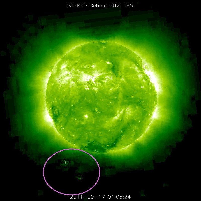 9-17-11    1.06 ZULU    LOW DEFINITION IMAGE OF SUN AND UFO--KEN PFEIFER.jpg :: zz