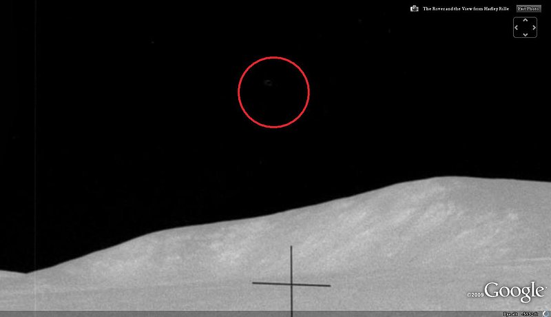APOLLO 15 HADLEY RILLE--OBJECT ON HORIZON RING SHAPED--KEN PFEIFER--COPYRIGHT GOOGLE.jpg :: JULY 1971 APOLLO 15 HADLEY RILLE AREA--RING SHAPED OBJECT ON HORIZON--KEN PFEIFER--COPYRIGHT GOOGLE
