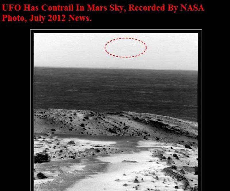 JULY 2012--NASA NEWS--OBJECT CAPTURED ON PHOTO OVER MARS--UFO SIGHTINGS DAILY--PIC 1.jpg :: 7
