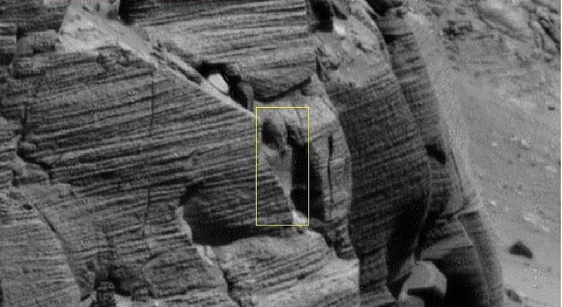 MARS   EGYTPIAN STATUE.jpg :: MARS EGYPTIAN STATUE