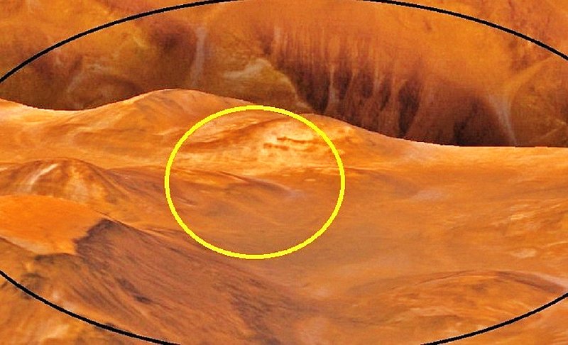 MARS STRANGE OBJECT--ORBITOR 2004 ESA PHOTO--MIKE BATHURST RESEARCHER.jpg :: XX