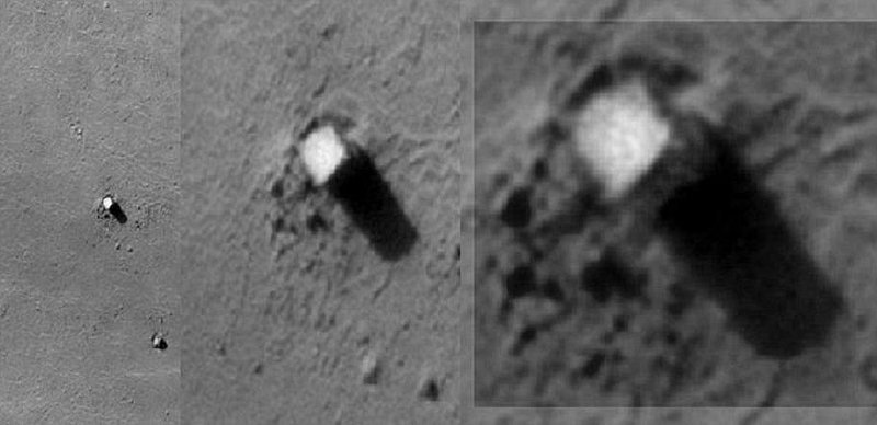 MONOLITH ON MARS MOON PHOBOS--CAPTURED BY THE MARS RECON ORBITER--NASA COPYRIGHT.jpg :: I