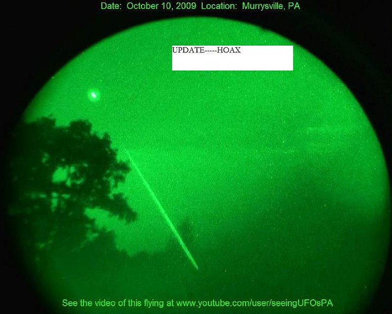 MUFON UPDATE ---HOAX---10-10-09 MURRYVILLE PENNSYLVANIA--MUFON..jpg :: I
