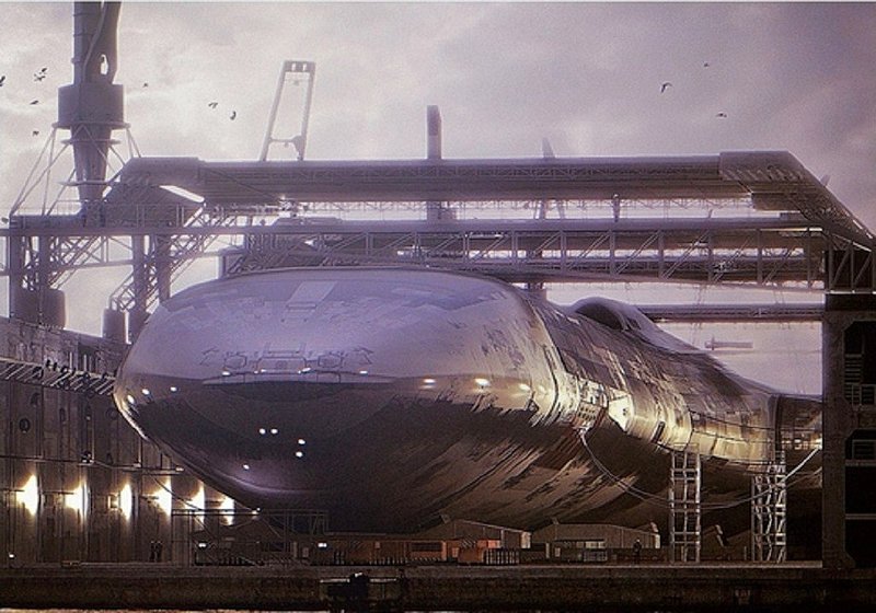 STRANGE--LONG RANGE SPACE  CRAFT FOR SPACE AND OCEAN--AREA 51.jpg :: YY